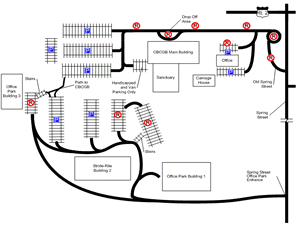 Church Parking Map