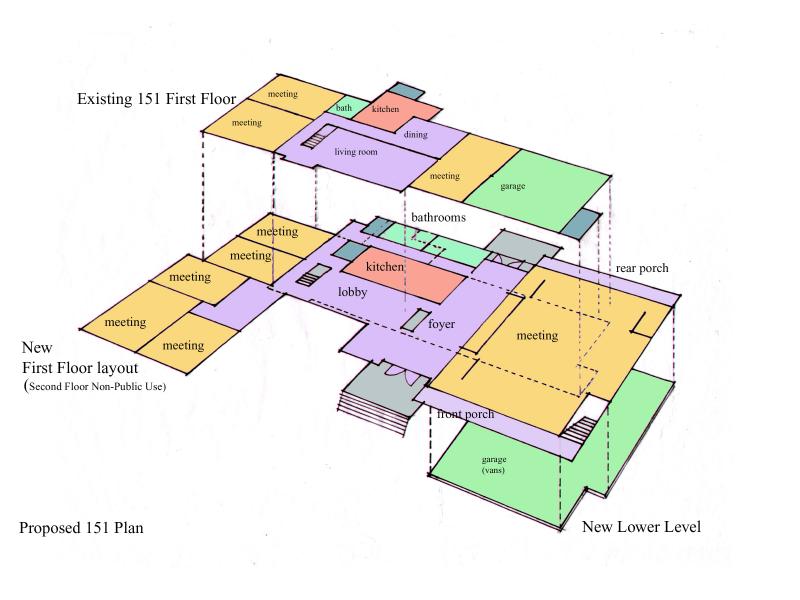 151 Old Spring Street Proposed Layout